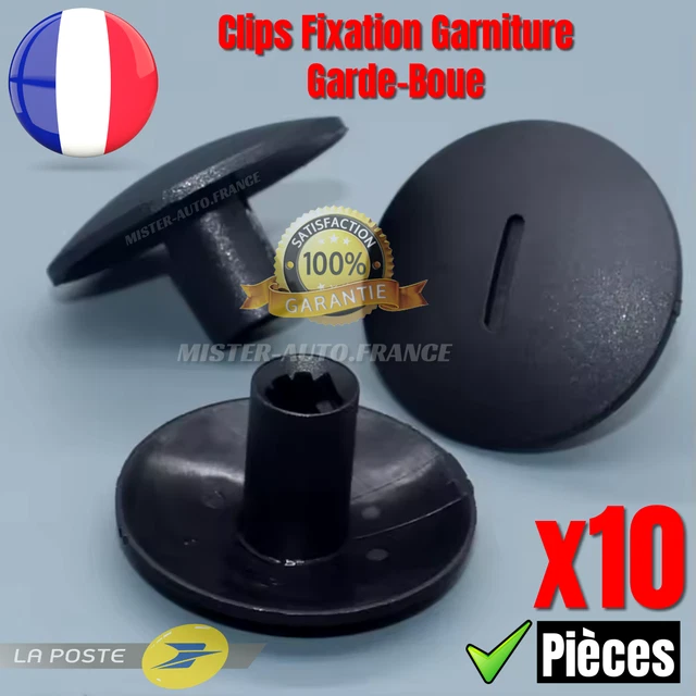 10 CLIPS AGRAFE FIXATION GARNITURE PANNEAU INTÉRIEUR - Foto 6