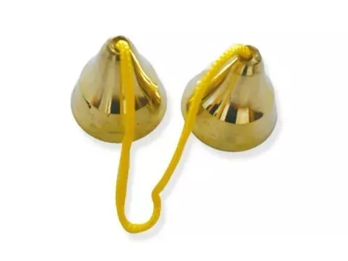 Tingsha Bells (pair) Hand Percussion High Pitch Ring - Meditation Yoga Buddhist