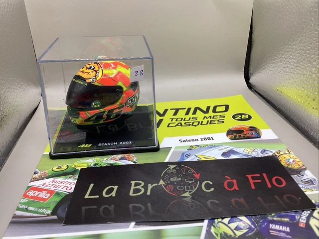 Lot 3 Casques Valentino Rossi – 1:5 – Altaya – Saison 1999 – Collection