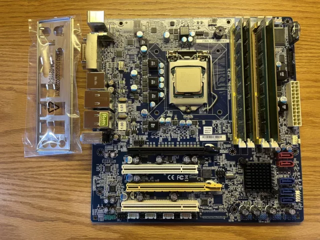 ***NEW*** BCM RX67Q mATX Gaming Motherboard Combo | Intel i7-3770 | 16GB DDR3