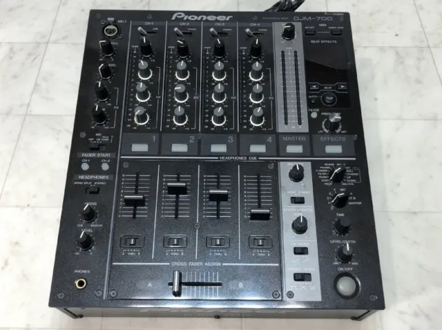 Pioneer DJM-700 Black Digital DJ Mixer 4-Channel