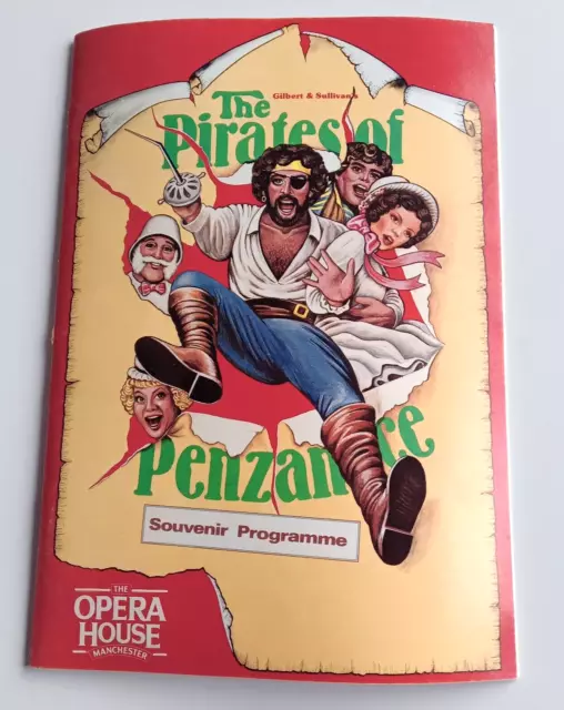 Michael Ball (Age 22) "PIRATES OF PENZANCE" Dilys Laye 1985 Manchester Programme