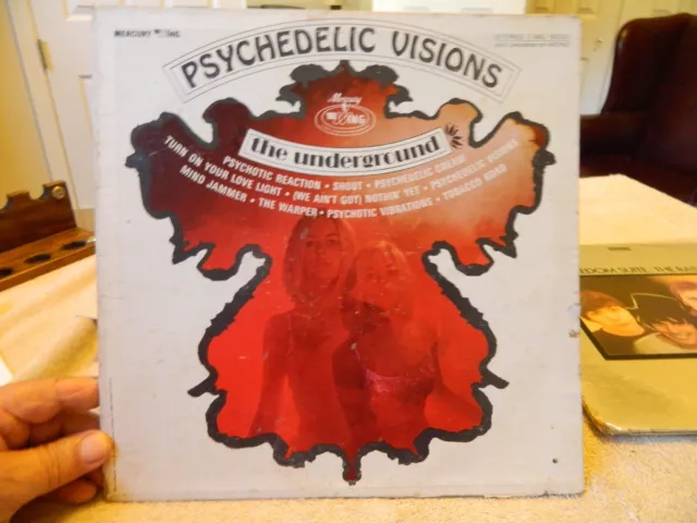 The Underground Psychedelic Visions LP VG