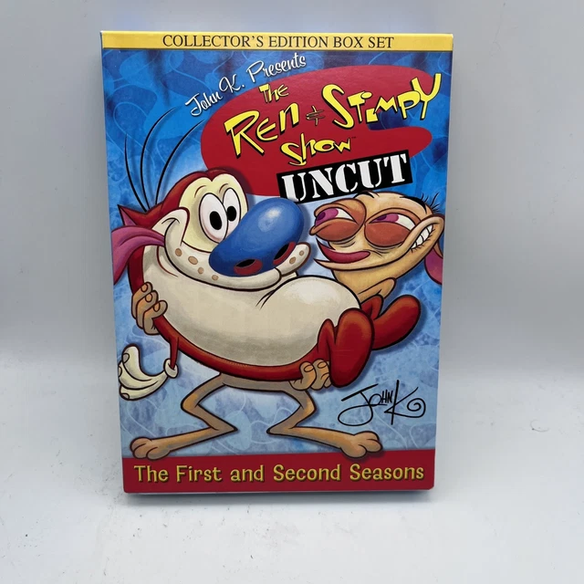 THE REN & Stimpy Show Uncut First & Second Seasons DVD Region 1