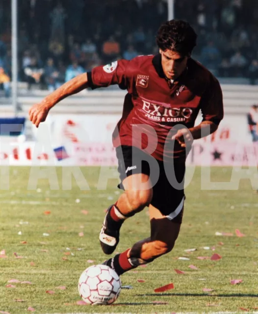 Photo de presse vintage Football, Salernitana, Ciro César , Année Ninety, tirage