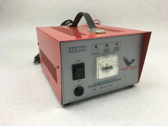 Eagle Power S.P.E. CBN1 12V 12A Wa 110 V Electronic Battery Charger
