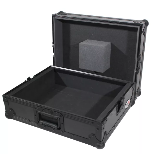 Road Case Black for 1200 Style Turntables Pioneer PLX1000, Technics, Numark etc