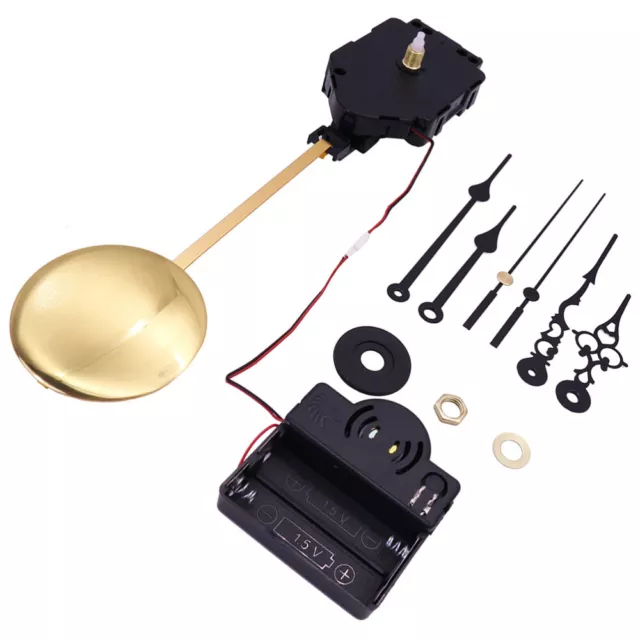 1 Set Sweeping Pendulum Movement DIY Music Box Clock Repair Kit No Battery
