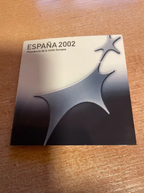 12 Euro Spanien 2002 im Blister Offiziell Real Casa la Moneda