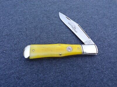 Gec * Northfield Yellow Rose 976119 Smooth Yellow Knife Knives