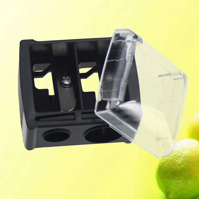 5 piezas Lápiz dual Spitzer Make- Lápiz Spitzer Herramientas cosméticas