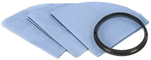 Shop Vac Reusable Dry Filter Disc, Filters & Mounting Ring - 6 Pack