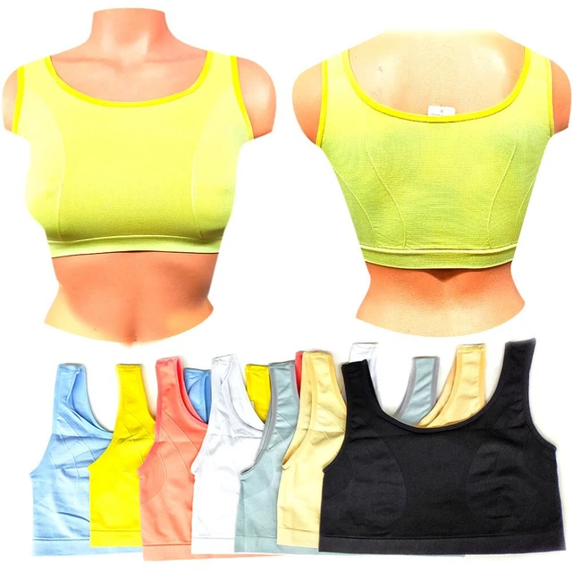 SPORT BH,Top Sport, Fitness Komfort Ohne Push-Up Ohne Bügel Gr.M/L-XL/XXL (6774)