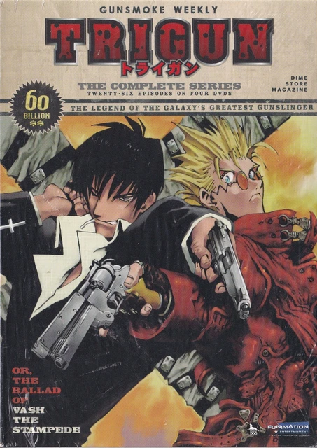TRIGUN: THE COMPLETE Series - Anime Classics (DVD, 2010, 4 Disc Set) £ ...