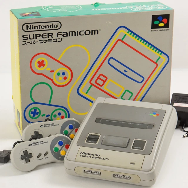 NINTENDO SUPER FAMICOM Console Boxed Tested System SHVC-001 S22845252 £ ...