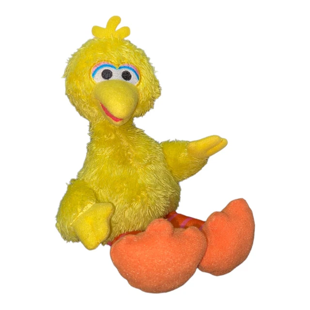 SESAME STREET BIG Bird Stuffed Animal Plush Doll 2013 Hasbro 9'' Toy