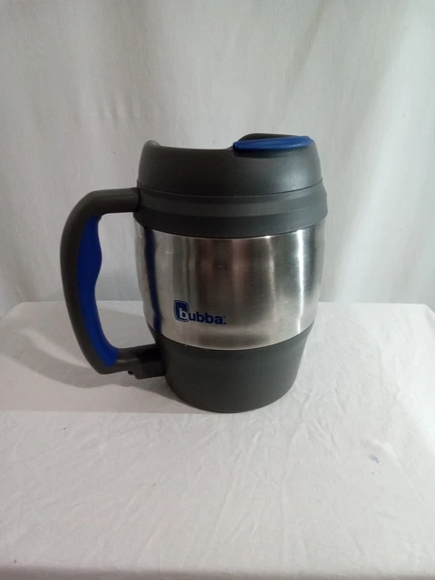 Big Bubba Classic Insulated Mug 52 Oz Polyurethane Travel Coffee  Gray Keg Shape
