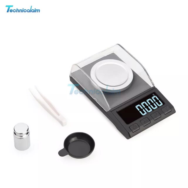 20g/50g/100g/200g 0.001g Electronic precision scale Weight Milligram Scale