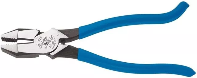 Klein Tools D2000 9ST Heavy Duty Ironworker Pliers - 9-Inch Hand Tools