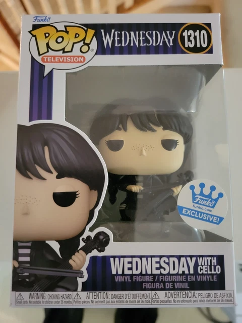 Funko POP! TV 1310 Wednesday Addams with Cello Vinyl + Protector - AUTHENTIC