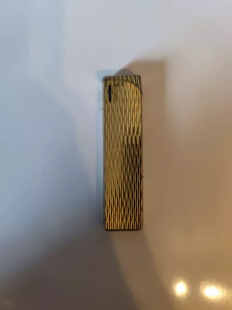 Sarome Vintage Slim Lighter with Gold Diamond Pattern Sp-Ix