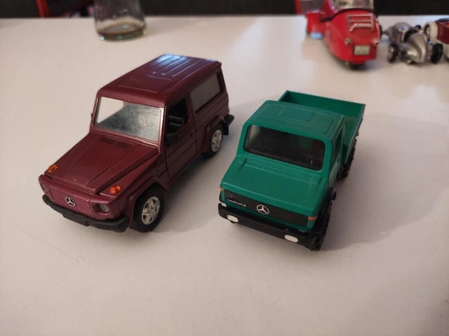 CURSOR MODELL 1/50 MERCEDES UNIMOG U1300 U1500 AVEC SA BOITE