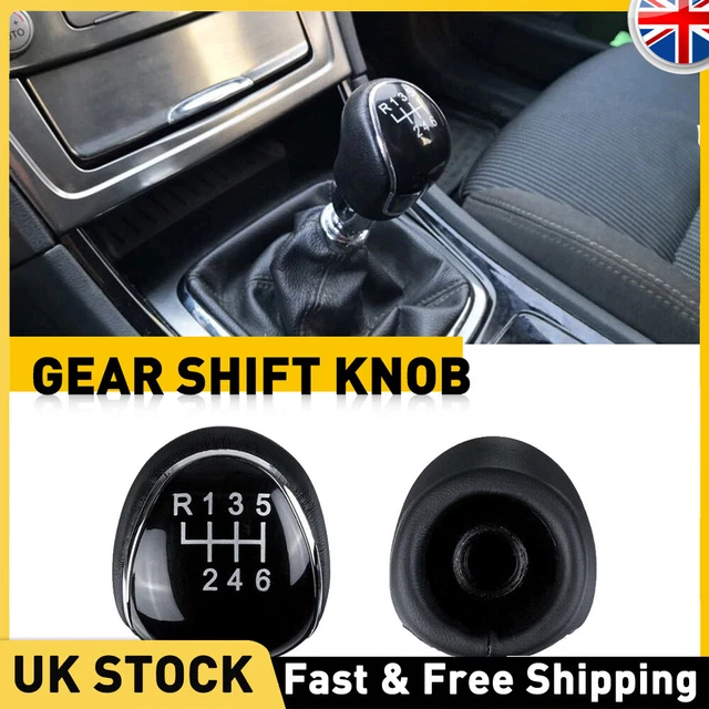  Qiilu Manual Shifter Knob, 5 Speed Gear Shift Knob