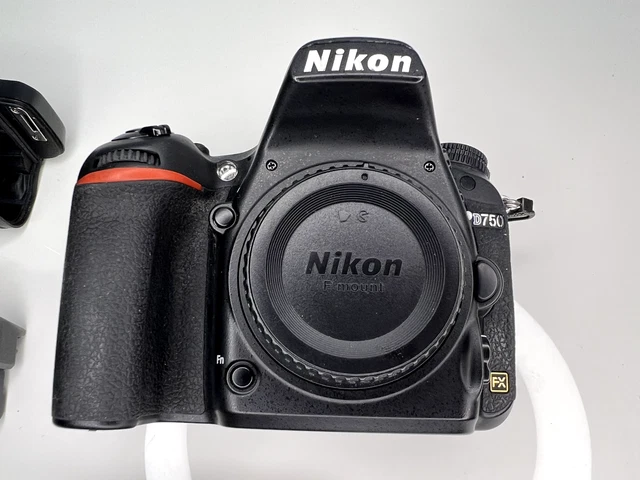 Nikon D750 24.3 MP Digital SLR Camera - Black (Body Only) Battery Grip