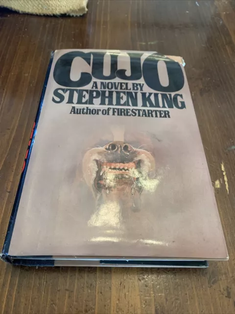 Stephen King First Edition 1981 Cujo Story of a Rabid Dog Hardcover w/Dustjacket