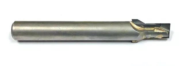.400" 2-Flute Carbide Tip CC Plunge Cut Step End Mill 30 Degree MF43021465