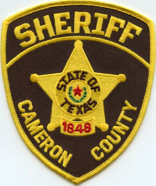 Cameron County Texas Tx Sheriff Police Patch