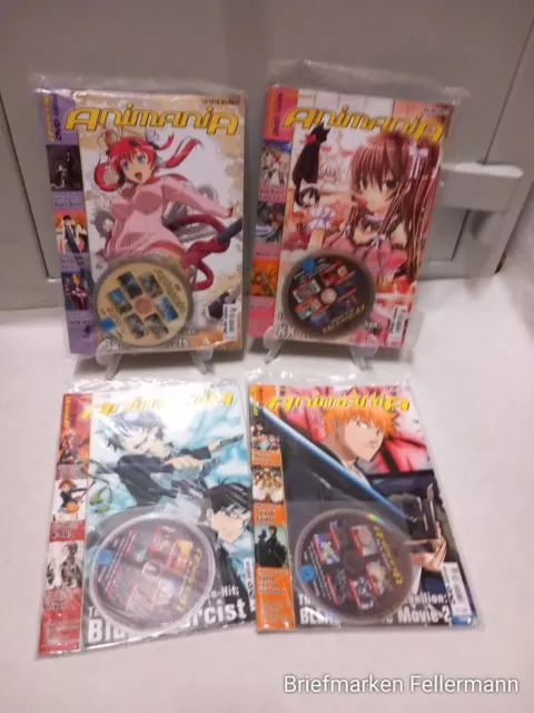 Animania Ausgabe 1, 4 - 11 2011 Vintage kleine Sammlung mit DVDs und Poster OVP!