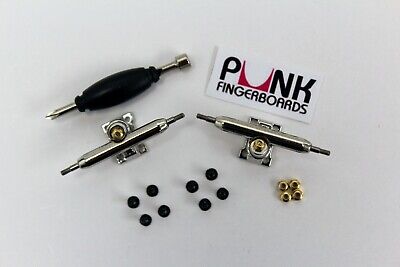 Lock Nuts Red Bushings Pivot Cups Steel Washers Punk Fingerboard Tuning Kit 