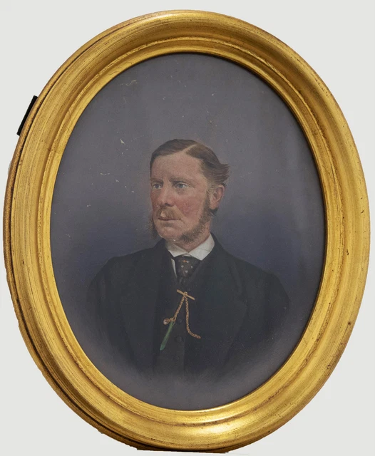 Late 19th Century Oil - Sergeant Major Thomas Bent
