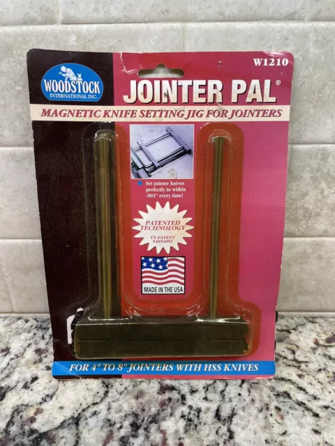 Woodstock Set Magnetic Jointer Knife Setting Jig W1210 Grizzly G1753 New Wow