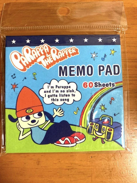 Parapper The Rapper Notes PRODOTTI ANIME PARAPPA the Rapper Note dal Giappone EUR 15,87 - PicClick IT