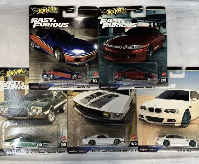 HOT WHEELS PREMIUM Fast & Furious 1:64 pressofuso ~ 2024 Mix 2 Set EUR HOT WHEELS PREMIUM Fast & Furious 1:64 pressofuso ~ 2024 Mix 2 Set EUR