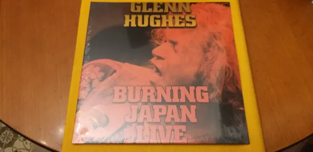 Glenn Hughes 2Lp Burning Japan Live 2018 Red Sigillato Ex Deep Purple