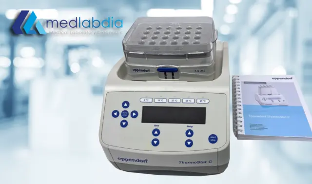 Eppendorf Thermostat C - basic unit w/ thermoblock and transfer rack for 1.5ml