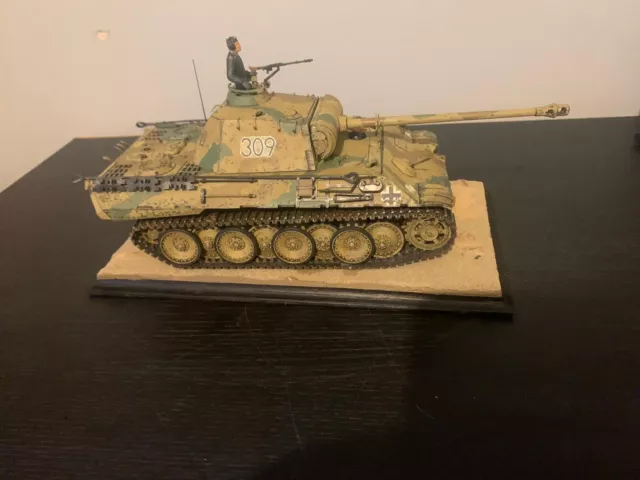 1/35 scale German Panther Tank Pro Painted And Based UK sale Only