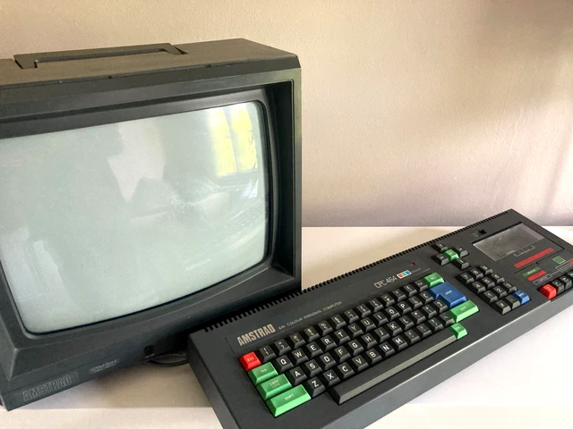 Imprimante Amstrad DMP-2000 Vintage Pour CPC464, 664, 6128 – Avec Ruban Et Manuel