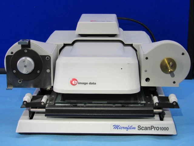 E-ImageData Microfilm ScanPro1000 Scanner 17GBDX-MSP