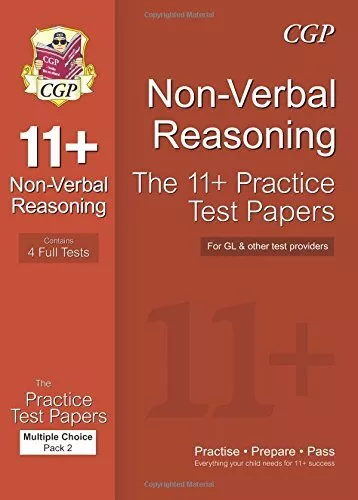 11+ Non-Verbal Reasoning Practice Papers:..., CGP Books