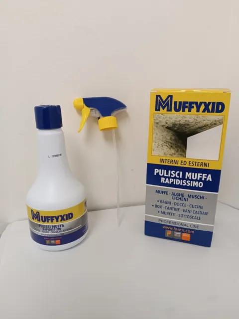 3S MUFFYCID FAREN Sciogli Elimina Muffa Igienizzante Spray 500 Ml Mufficida  New EUR 6,80 - PicClick IT