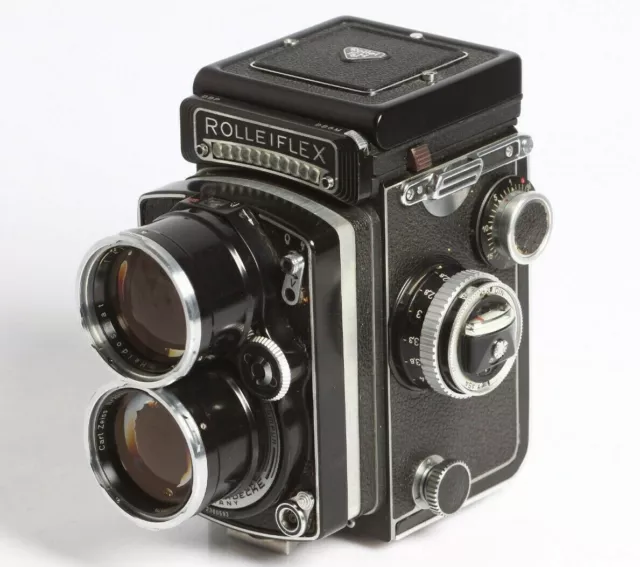 Rolleiflex TELE TLR mit Carl Zeiss Sonnar 4/135 , Linsen mit Separation