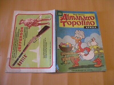 Almanacco Topolino 1971 N.172 Mondadori Disney Originale M.buono Bollini+Cedola