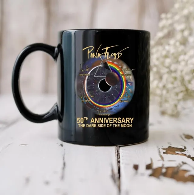 Pink Floyd 50Th Anniversary The Dark Side Of The Moon Mug 11Oz 15Oz Coffee Mug