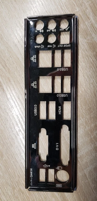 MOTHERBOARD I/O PLATE Metal Shield Back Plate (Metal) $10.00 - PicClick