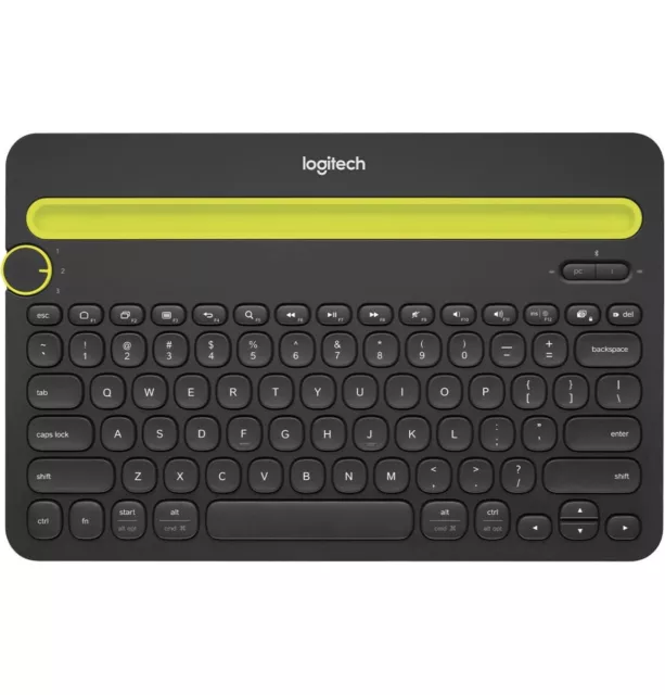 Logitech K480 Tastiera Wireless per iPad/Mac/iPhone/Tablet/ChromeOS/Android