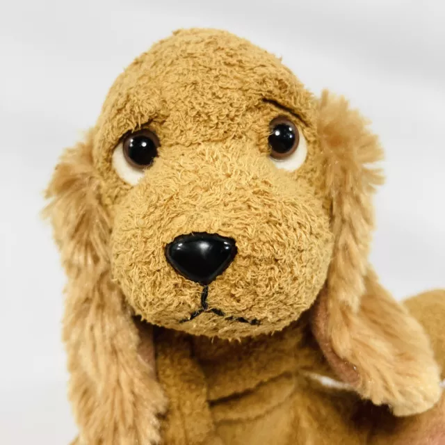 Russ Luv Pets Dudley Cocker Spaniel Puppy Dog Mini Beanbag Plush 5” Brown Toy